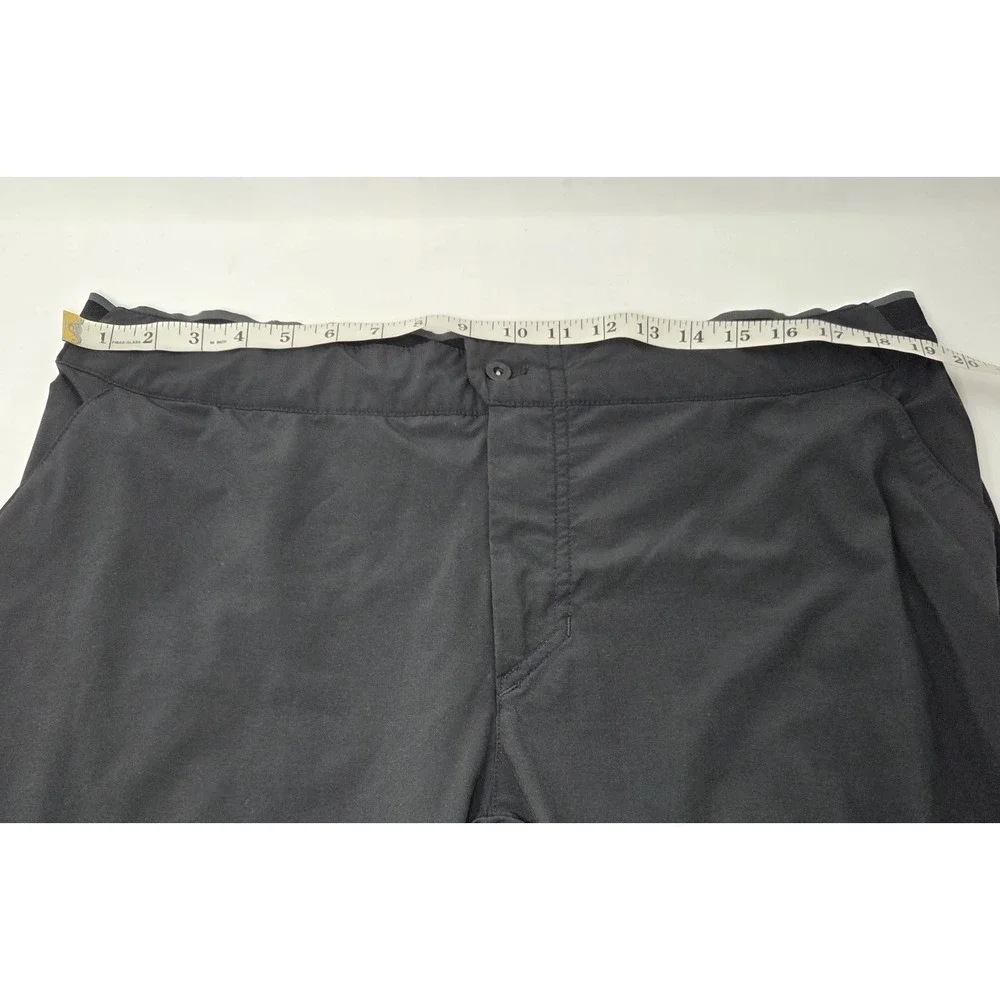 The North Face Paramount Active Black Hiking Pants Mens 42x32 Flash Dry UPF 40+